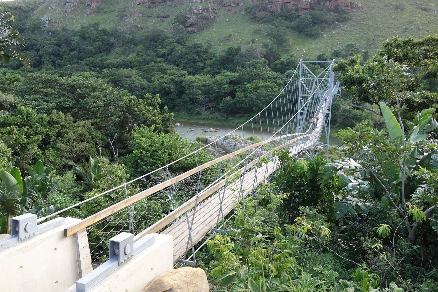 The newly constructed Mzamba Bridge