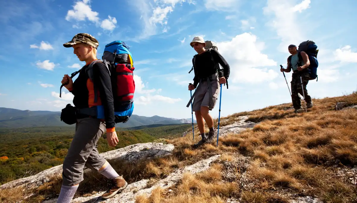 Group hiking Wild Coast South Africa