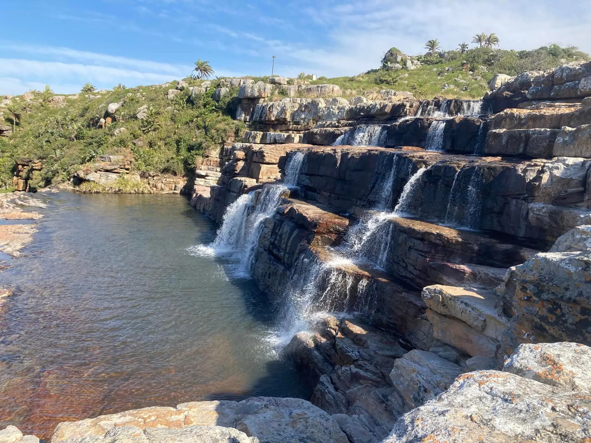 Mkambathi Falls and the Jacuzzi Hole