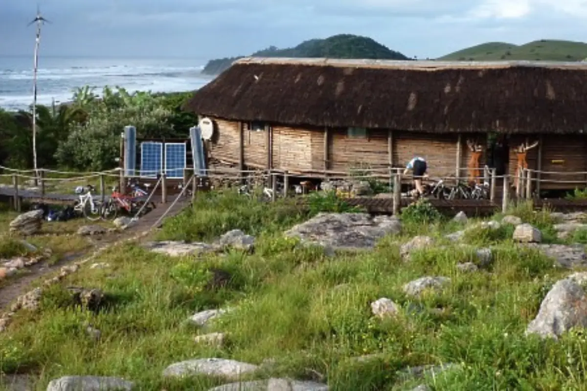 Mtentu Lodge before the fire