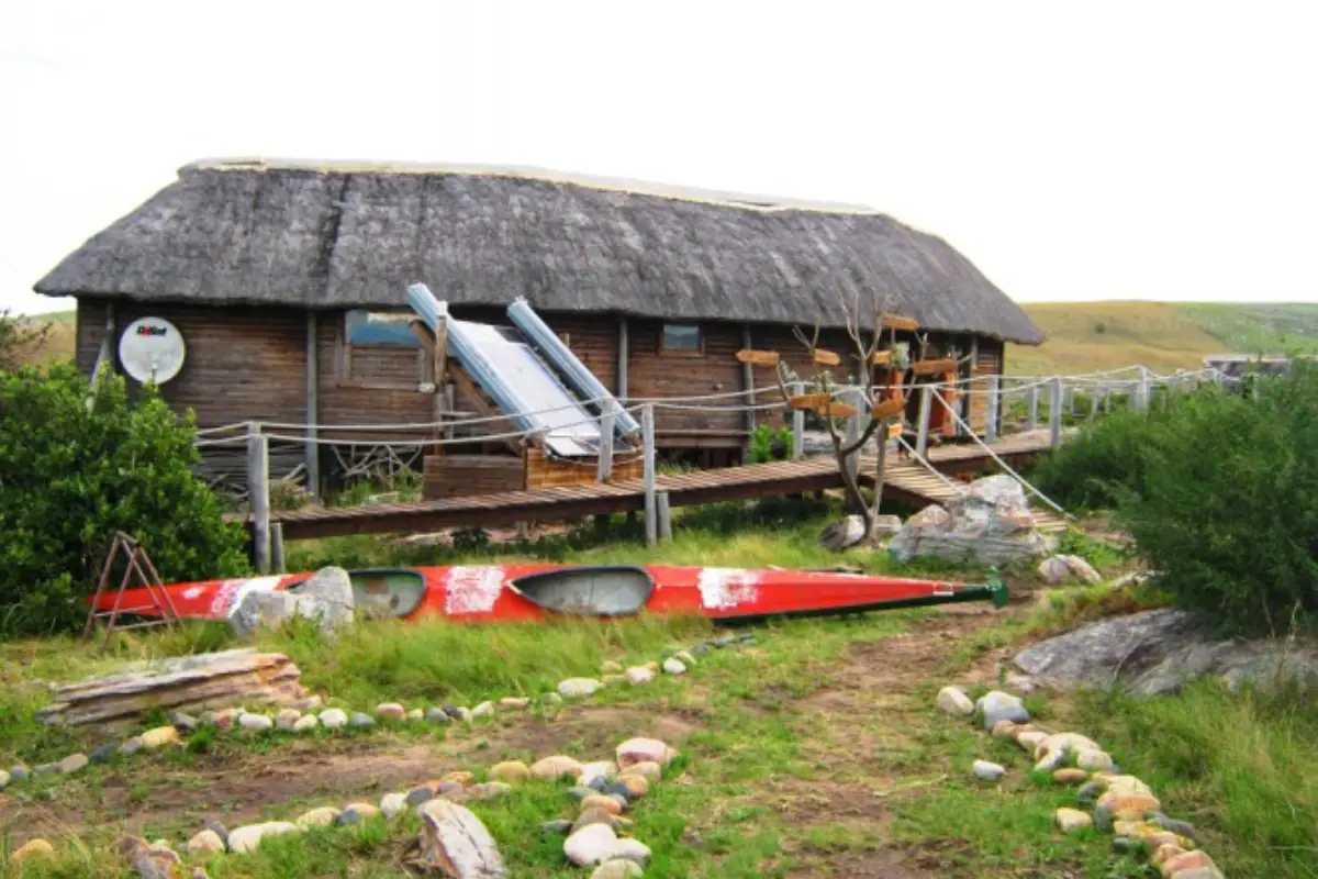 Mtentu Lodge before the devastating fire