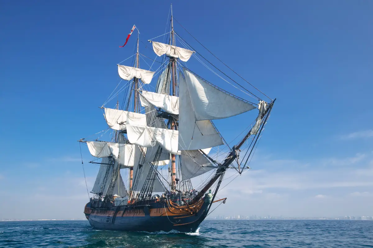 British tall ships sailed these treacherous waters for centuries