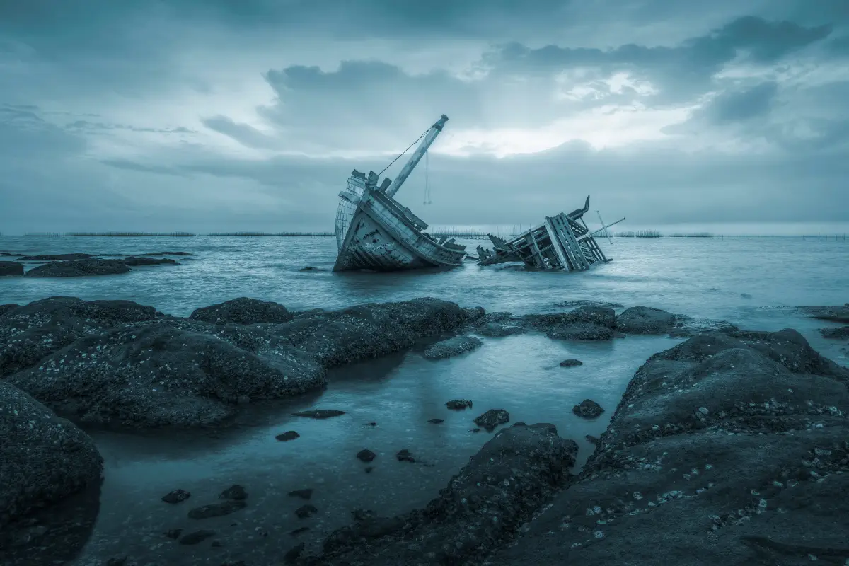 A haunting reminder of ships that never returned